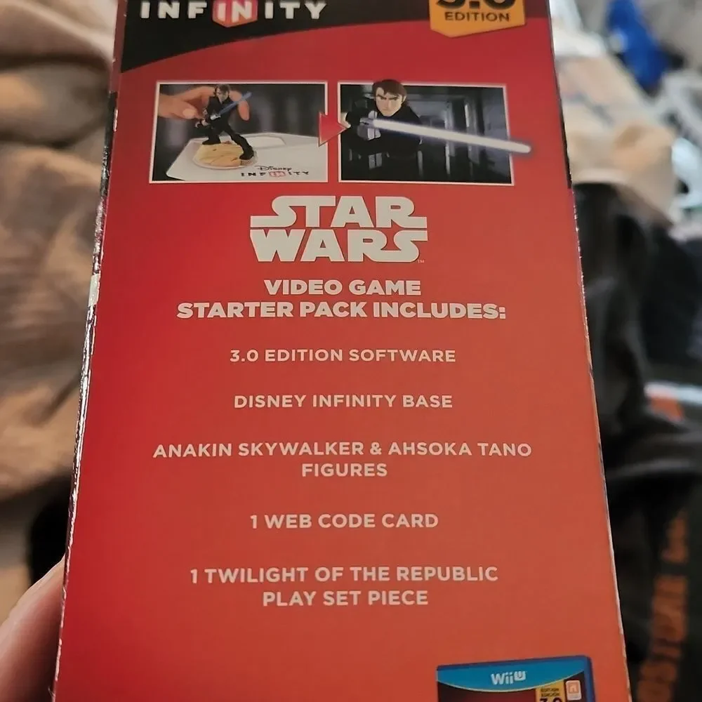 DISNEY infinty wiiU star wars starter pack